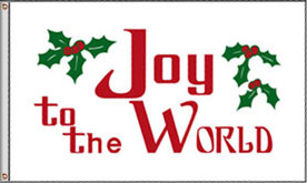 Flags of the Faith - Joy to the World Flag